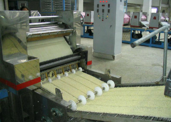 중국 튀겨진 즉석 면 식량 생산 선, 가공 식품 장비 ISO 승인 협력 업체