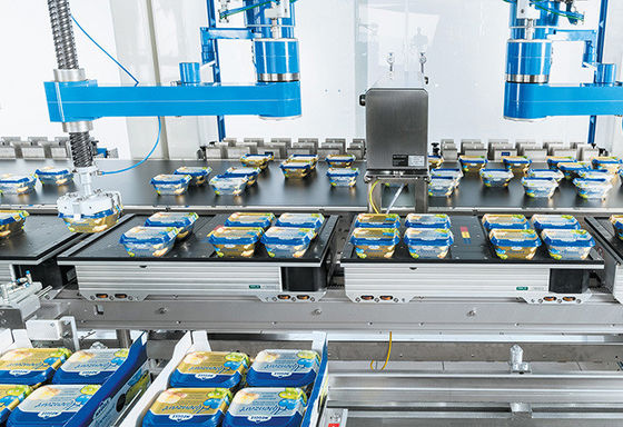중국 금속 구조는 상자 포장기 종합 패키지 산출 PLC 통제 시스템을 쌀 수 있습니다 협력 업체