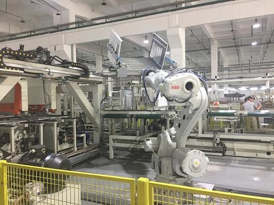 중국 전자 로봇식 포장 기계장치, 로봇 포장업자 보장 12 달 협력 업체