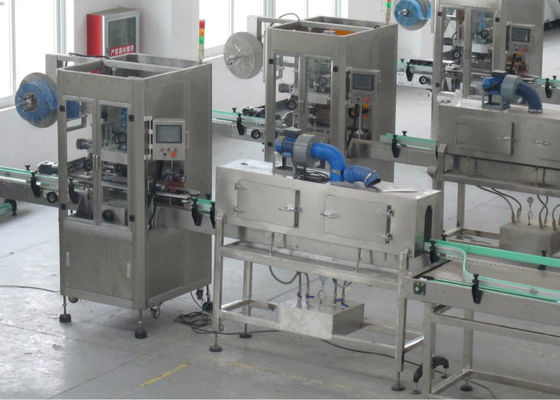 중국 병/단지는 포장 기계, 열수축 슬리브 레테르를 붙이는 기계를 자동화했습니다 협력 업체