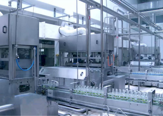 중국 유리병 낙농장 생산 라인, 우유 생산 식물 장비 긴 서비스 기간 협력 업체