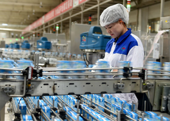 중국 젖산균 낙농장 생산 라인 요구르트 제조 설비/기계 협력 업체