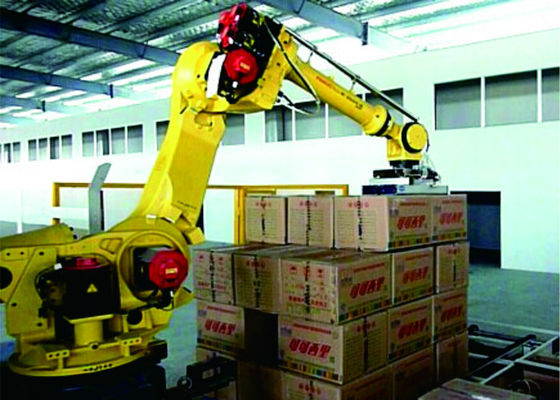 중국 음료 산업 로봇식 포장 기계장치, 포장 로봇 상급 수준 안전 협력 업체