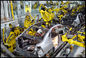 차 회의 로봇식 포장 기계장치 금속 물자 고능률 협력 업체
